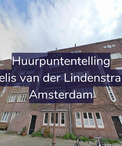 Foto gevel Huurpuntentelling voor Cornelis van der Lindenstraat 37, Amsterdam