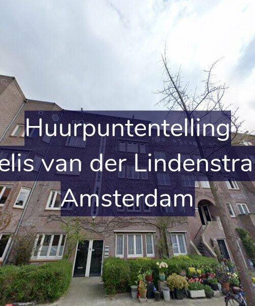 Foto gevel Huurpuntentelling voor Cornelis van der Lindenstraat 13, Amsterdam