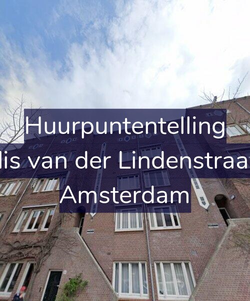 Foto gevel Huurpuntentelling voor Cornelis van der Lindenstraat 33-3, Amsterdam