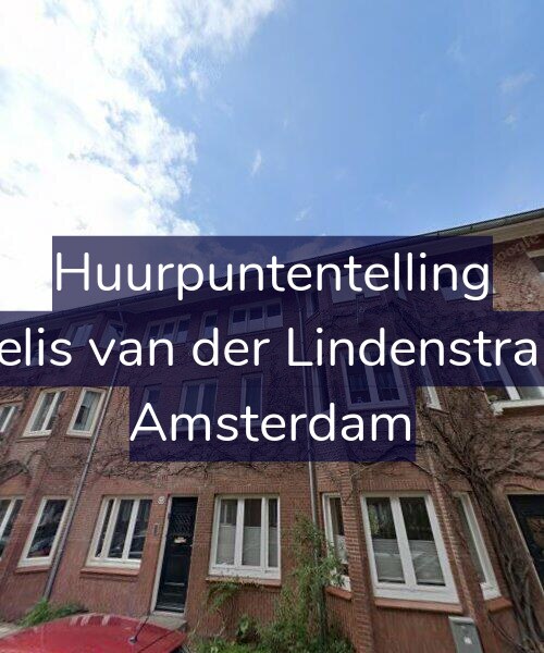 Foto gevel Huurpuntentelling voor Cornelis van der Lindenstraat 20, Amsterdam