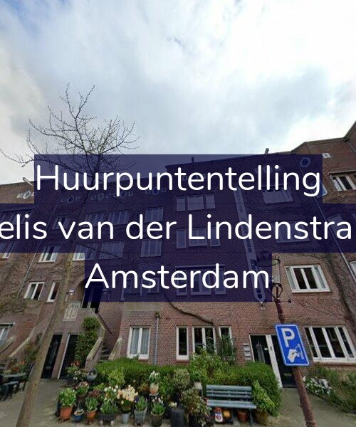 Foto gevel Huurpuntentelling voor Cornelis van der Lindenstraat 19, Amsterdam