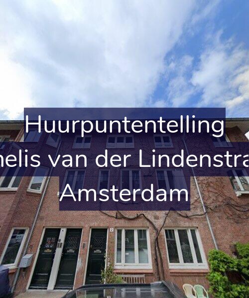 Foto gevel Huurpuntentelling voor Cornelis van der Lindenstraat 2, Amsterdam