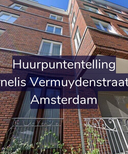 Foto gevel Huurpuntentelling voor Cornelis Vermuydenstraat 78, Amsterdam
