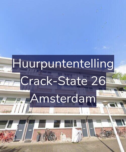 Foto gevel Huurpuntentelling voor Crack-State 26, Amsterdam