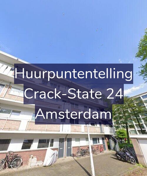 Foto gevel Huurpuntentelling voor Crack-State 24, Amsterdam