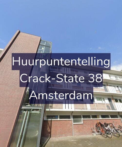 Foto gevel Huurpuntentelling voor Crack-State 38, Amsterdam