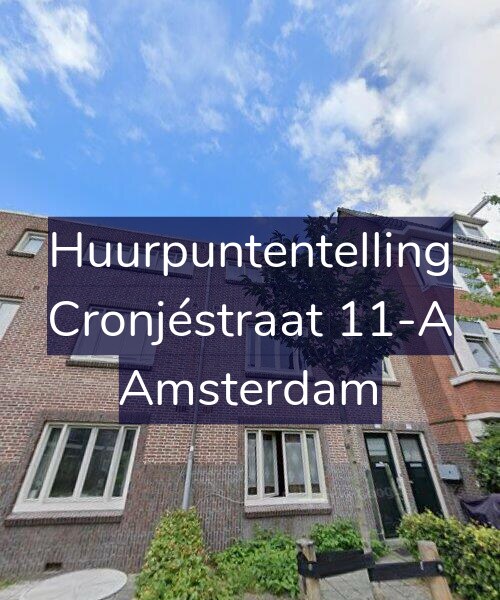 Foto gevel Huurpuntentelling voor Cronjéstraat 11-A, Amsterdam