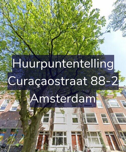 Foto gevel Huurpuntentelling voor Curaçaostraat 88-2, Amsterdam