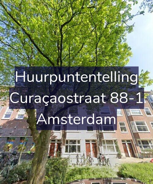 Foto gevel Huurpuntentelling voor Curaçaostraat 88-1, Amsterdam