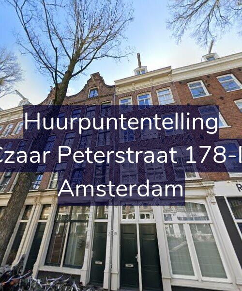 Foto gevel Huurpuntentelling voor Czaar Peterstraat 178-D, Amsterdam