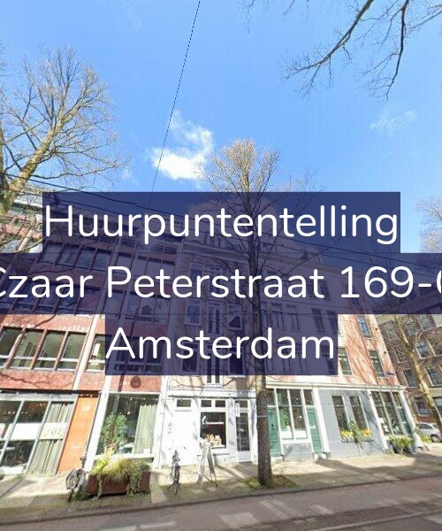 Foto gevel Huurpuntentelling voor Czaar Peterstraat 169-C, Amsterdam