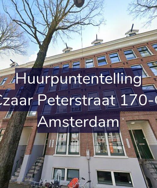 Foto gevel Huurpuntentelling voor Czaar Peterstraat 170-C, Amsterdam