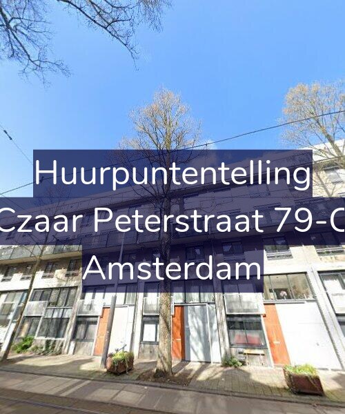 Foto gevel Huurpuntentelling voor Czaar Peterstraat 79-C, Amsterdam