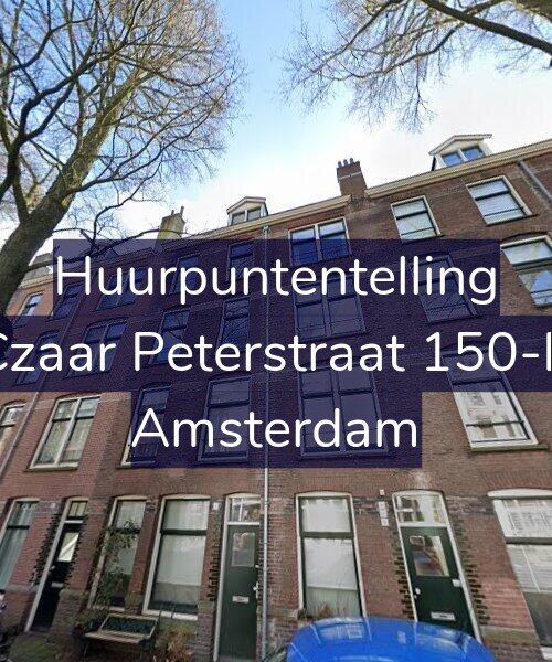 Foto gevel Huurpuntentelling voor Czaar Peterstraat 150-B, Amsterdam