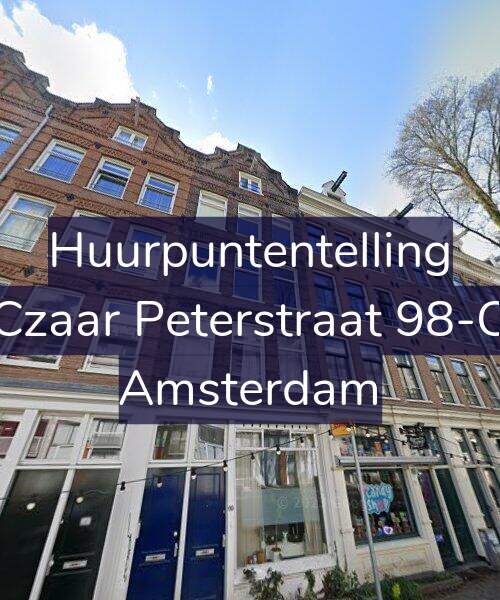 Foto gevel Huurpuntentelling voor Czaar Peterstraat 98-C, Amsterdam