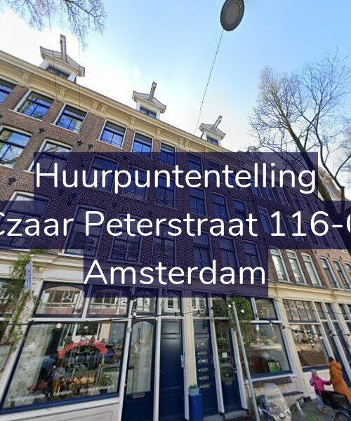 Foto gevel Huurpuntentelling voor Czaar Peterstraat 116-C, Amsterdam
