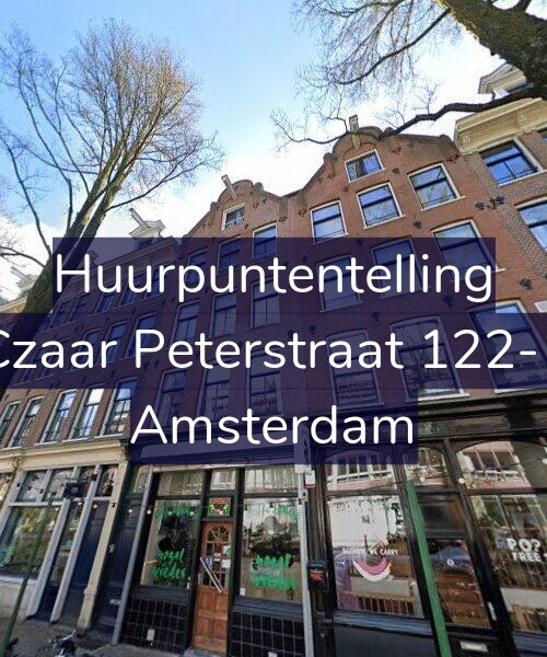 Foto gevel Huurpuntentelling voor Czaar Peterstraat 122-1, Amsterdam