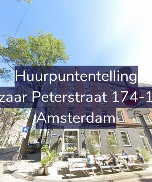 Foto gevel Huurpuntentelling voor Czaar Peterstraat 174-1B, Amsterdam