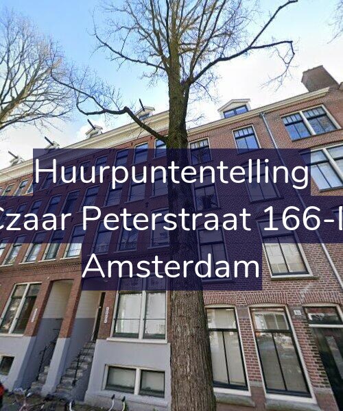 Foto gevel Huurpuntentelling voor Czaar Peterstraat 166-D, Amsterdam