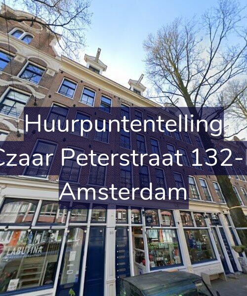 Foto gevel Huurpuntentelling voor Czaar Peterstraat 132-E, Amsterdam