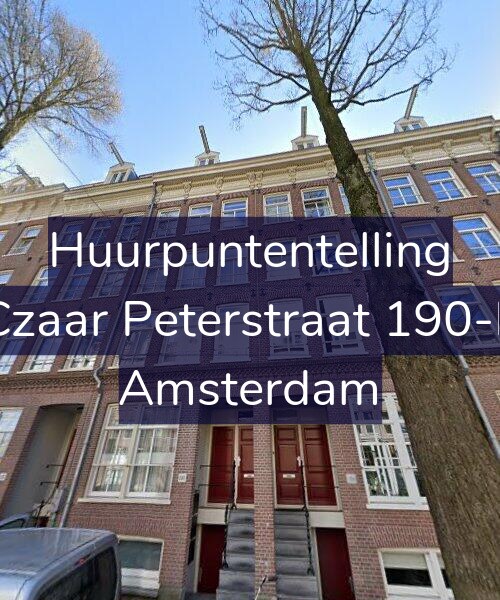 Foto gevel Huurpuntentelling voor Czaar Peterstraat 190-E, Amsterdam