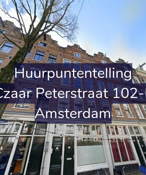 Foto gevel Huurpuntentelling voor Czaar Peterstraat 102-E, Amsterdam