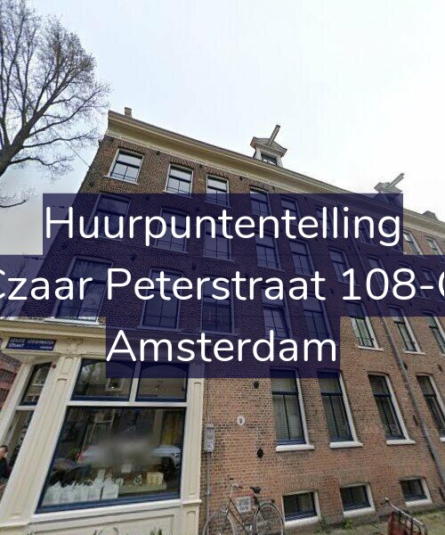 Foto gevel Huurpuntentelling voor Czaar Peterstraat 108-G, Amsterdam