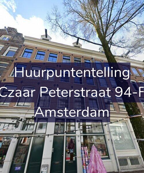 Foto gevel Huurpuntentelling voor Czaar Peterstraat 94-F, Amsterdam