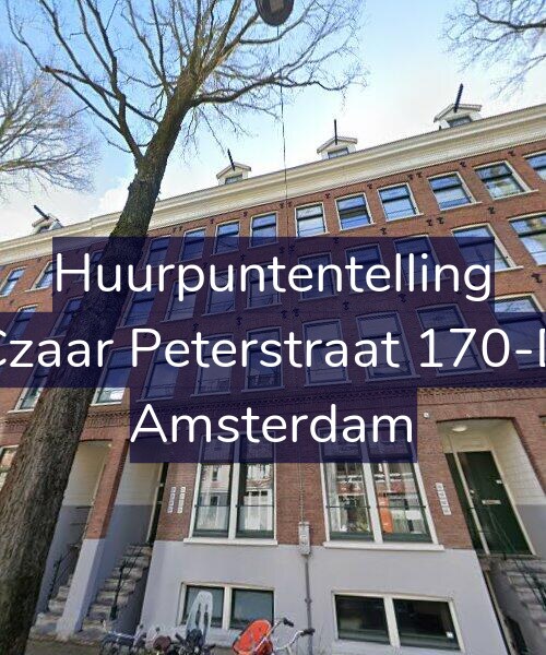 Foto gevel Huurpuntentelling voor Czaar Peterstraat 170-D, Amsterdam