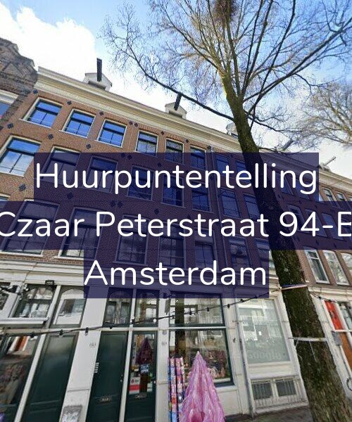 Foto gevel Huurpuntentelling voor Czaar Peterstraat 94-B, Amsterdam