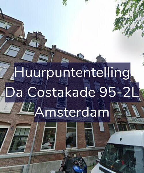 Foto gevel Huurpuntentelling voor Da Costakade 95-2L, Amsterdam