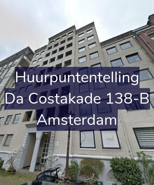 Foto gevel Huurpuntentelling voor Da Costakade 138-B, Amsterdam