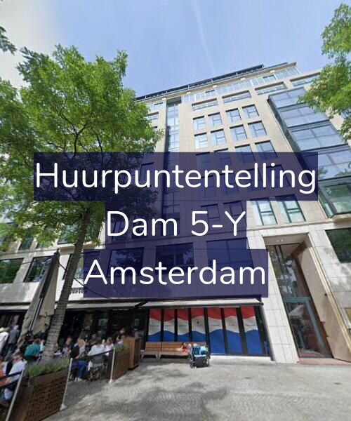 Foto gevel Huurpuntentelling voor Dam 5-Y, Amsterdam