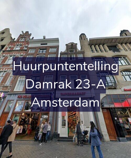 Foto gevel Huurpuntentelling voor Damrak 23-A, Amsterdam