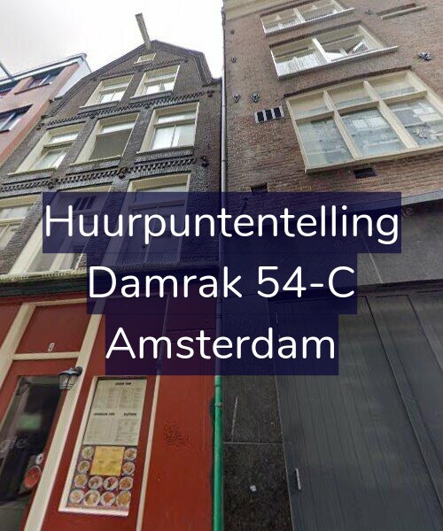 Foto gevel Huurpuntentelling voor Damrak 54-C, Amsterdam