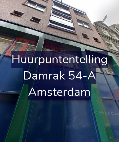 Foto gevel Huurpuntentelling voor Damrak 54-A, Amsterdam