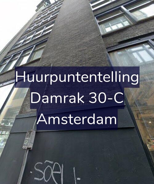 Foto gevel Huurpuntentelling voor Damrak 30-C, Amsterdam