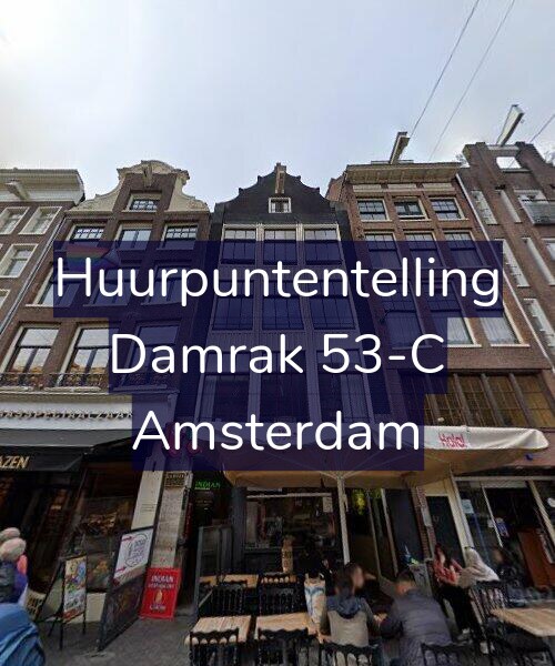 Foto gevel Huurpuntentelling voor Damrak 53-C, Amsterdam
