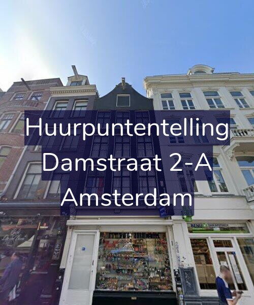 Foto gevel Huurpuntentelling voor Damstraat 2-A, Amsterdam