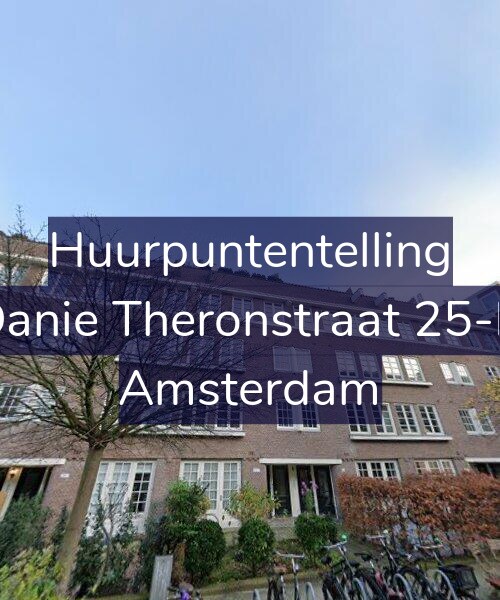 Foto gevel Huurpuntentelling voor Danie Theronstraat 25-D, Amsterdam