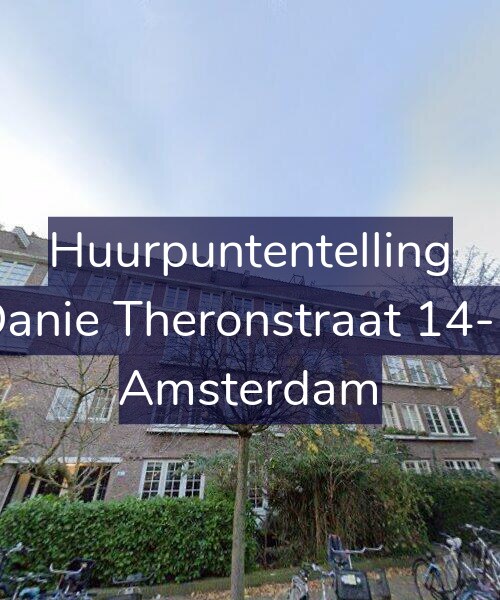 Foto gevel Huurpuntentelling voor Danie Theronstraat 14-B, Amsterdam