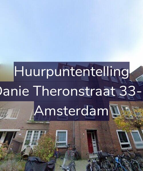 Foto gevel Huurpuntentelling voor Danie Theronstraat 33-3, Amsterdam