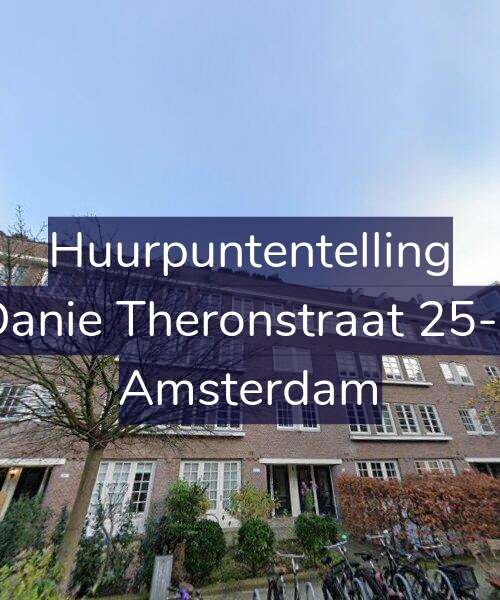 Foto gevel Huurpuntentelling voor Danie Theronstraat 25-E, Amsterdam