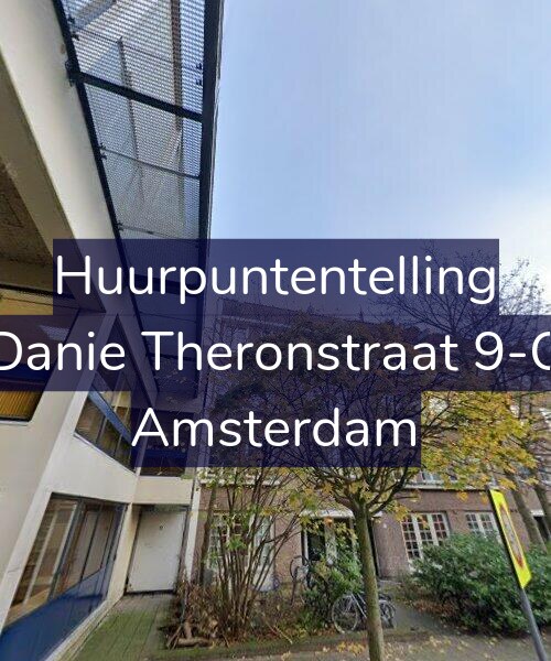 Foto gevel Huurpuntentelling voor Danie Theronstraat 9-C, Amsterdam