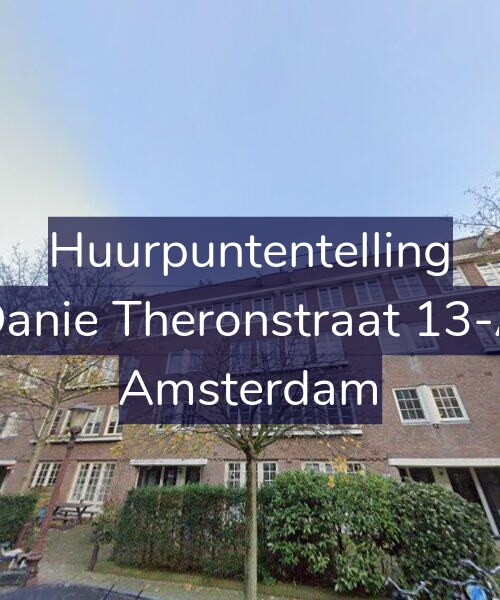 Foto gevel Huurpuntentelling voor Danie Theronstraat 13-A, Amsterdam