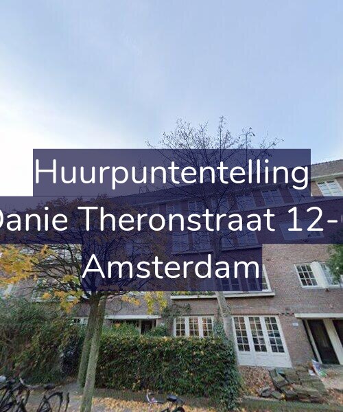 Foto gevel Huurpuntentelling voor Danie Theronstraat 12-C, Amsterdam