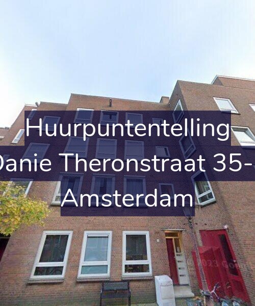 Foto gevel Huurpuntentelling voor Danie Theronstraat 35-3, Amsterdam