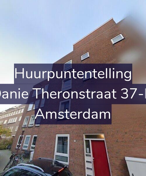 Foto gevel Huurpuntentelling voor Danie Theronstraat 37-H, Amsterdam