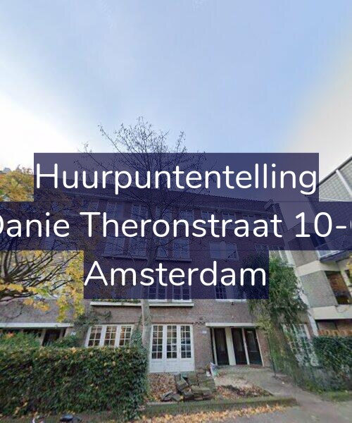 Foto gevel Huurpuntentelling voor Danie Theronstraat 10-C, Amsterdam