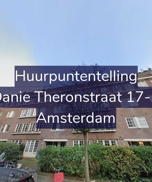 Foto gevel Huurpuntentelling voor Danie Theronstraat 17-B, Amsterdam